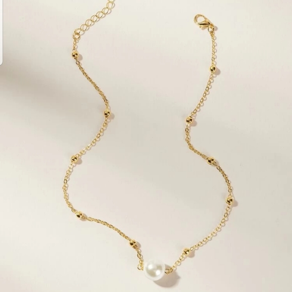 *Blaire* Pearl Choker Necklace - Picture 3 of 3